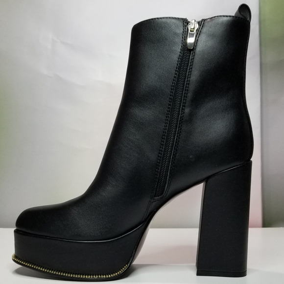 Nine West Women's Loraine 3 Block Heel Ankle Booties  Size 9.5 Black NWT - Picture 5 of 9